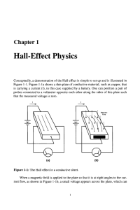 Hall-Effect Physics