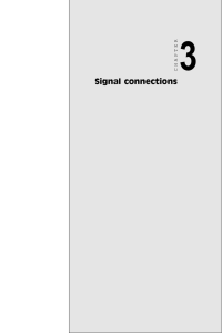 Chapter 3 - Signal Connections