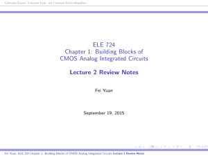 Review Notes of Lecture 2
