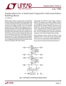 Applications for a Switched-Capacitor Instrumentation Building Block