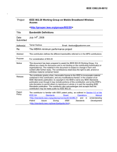 IEEE C802.20-08/12 `Project IEEE 802.20 Working Group on Mobile