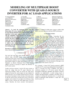 modeling of multiphase boost converter with quasi-z