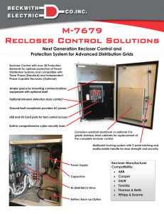 M-7679 Recloser Control Solutions