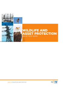 Selection Guide Wildlife and Asset Protection