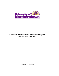 Work Practices Program - University of Northern Iowa