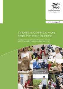 Safeguarding Children and Young People from Sexual Exploitation