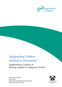 Safeguarding Children Involved in Prostitution