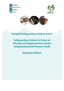 Sandwell Safeguarding Children Board Safeguarding Children in