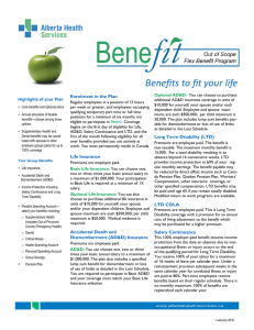 Flex Benefit Program - Alberta Health Services