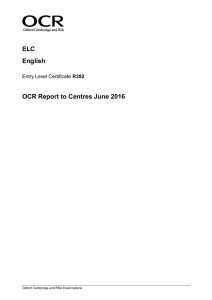 Examiners` report - June