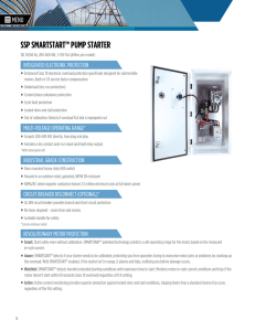ssp smartstart™ pump starter