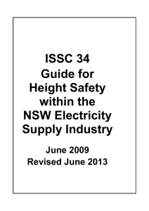 ISSC 29 Guide to Pre-Climbing Assessment of Poles May 2013