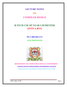 compiler design b.tech cse iii year i semester (jntua-r13)