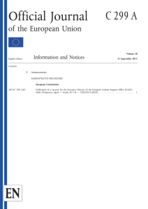 Official Journal of the European Union