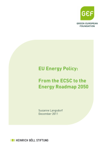 History of EU energy policy