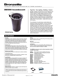 DB5000 Incandescent