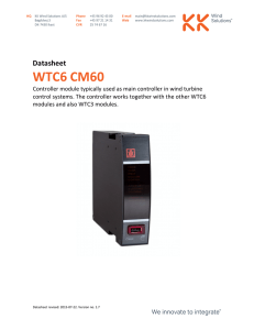 WTC6 CM60 - KK Wind Solutions