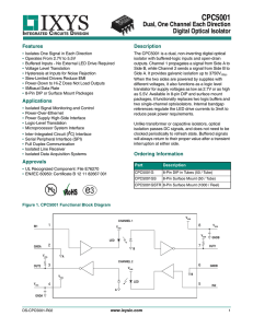 CPC5001 - IXYS Integrated Circuits Division
