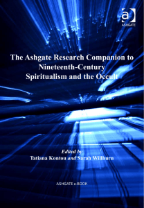 The Ashgate Research Companion to Nineteenth-Century