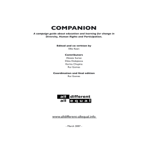 Companion - Conseil de l`Europe