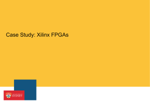 Case Study: Xilinx FPGAs