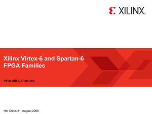 Xilinx Virtex-6 And Spartan-6 FPGA Families