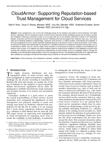 ieee transactions on parallel and distributed