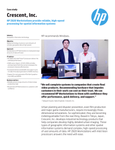 HP Z Workstation | IT case study | Crescent, Inc. | HP