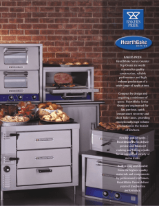 BAKERS PRIDE HearthBake Series Counter Top Ovens are world