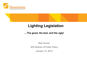 Lighting Legislation