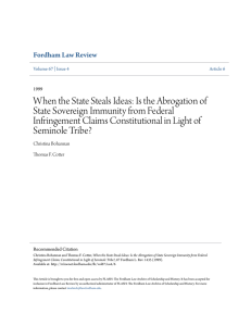 When the State Steals Ideas - The Fordham Law Archive of