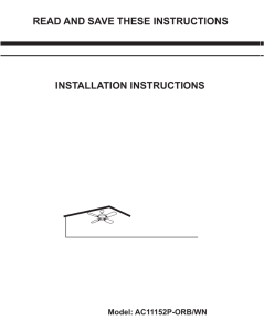 read and save these instructions installation instructions