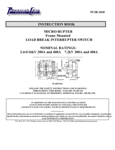 PCIB-1030 - Powercon Corporation