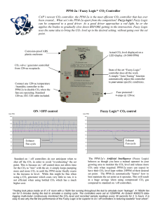 PPM-2a / Fuzzy Logic CO2 Controller