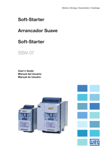 WEG SSW-07 User Guide - Inverter Drive Supermarket