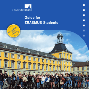 Guide for ERASMUS Students