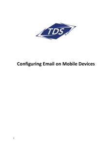 Configuring Email on Mobile Devices