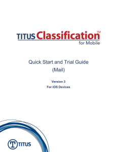 Quick Start and Trial Guide (Mail)