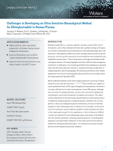 Challenges in Developing an Ultra-Sensitive Bioanalytical Method