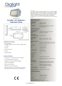 DIALIGHT StreetSENSE™ LED Wallpack Fixture