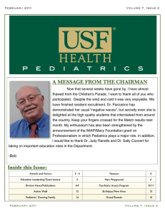 February, 2011 - USF Health - University of South Florida