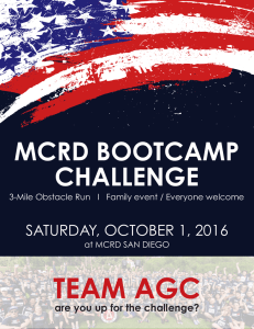 MCRD BOOTCAMP CHALLENGE