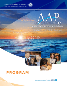 San Diego! - American Academy of Pediatrics National Conference
