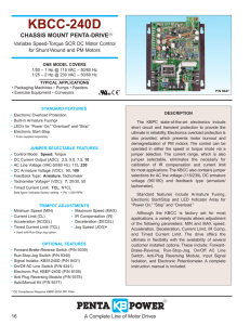 Data Sheet - KB Electronics