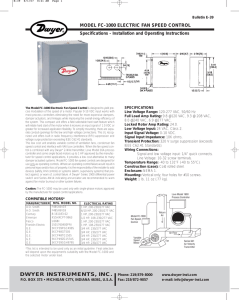 FC-1000 - Dwyer Instruments