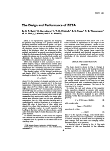 The Design and Performance of ZETA