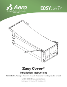 Easy Cover - Aero Industries