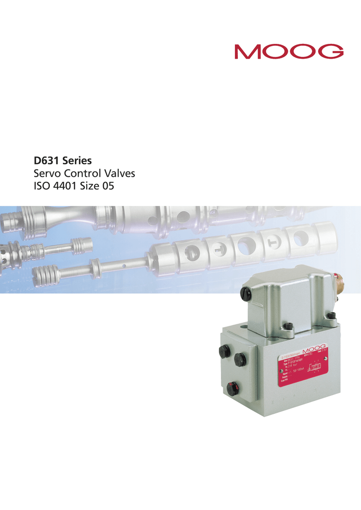 D631 Series Servovalves