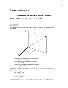 Exercises, Problems, and Solutions