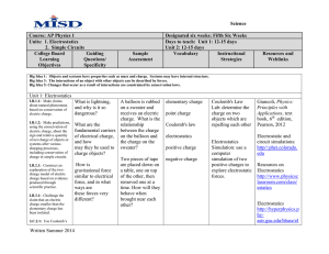 (1)In bold text, Knowledge and Skill Statement